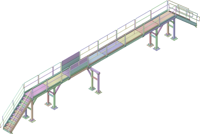 Elevated maintenance platform engineering model preview